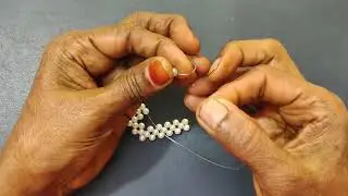 Beaded number 0 போடலாம் வாங்க.