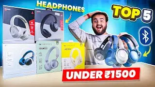 TOP 5 Best Wireless Headphones under ₹1500/- in 2025 🔥