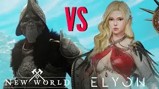 New World vs Elyon - Good & Bad Sides Of Each Game! (NEW PC MMORPGs 2021)