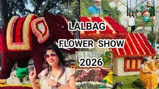 ✨ Lalbagh Flower Show 2026 &ndash; A Floral Tribute to Poornachandra Tejaswi 🌺 | Republic Day Special !