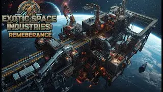 Прохождение Factorio с модом Exotic Space Industries: Remembrance  Стрим 9.1