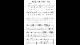Tiếng Hát Thiên Thần - nhạc pháp - lời việt: Lm. Hoàng Diệp. 
