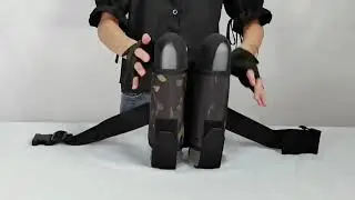 Lightweight 2 POD Paintball Harness | Quick Release Belt | Tactical Paintball Pod Holder