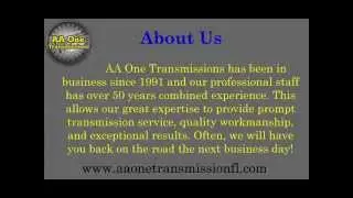 Transmission repair service | AA One Transmission