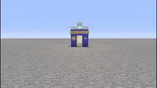 My friends Tardis with special effects by TheRealHuggablePanda