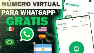 Consigue Numeros VIRTUALES CUALQUIER PA&Iacute;S Para WHATSAPP GRATIS // REGISTRATE SIN SIM F&Iacute;SICA