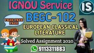 BEGC-102 Solved Assignments 2020