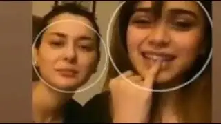 Hania Amir and Aima Baig Playing Funny Quiz | Aima and Hania Live to answer public questions