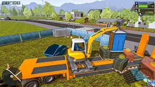 House 🏠 Construction🏗️ Transport Materials Gameplay