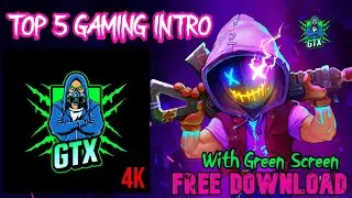 TOP 5 GAMING INTRO [ WITHOUT TEXT ] || FREE DOWNLOAD ||