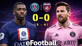 EFOOTBALL  Random Penalty Shout-out | PSG vs Miami FC #efootball2026 #pes 