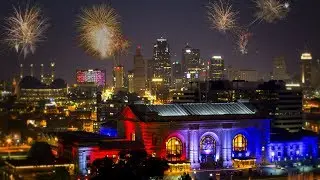 Kansas City Fireworks in Slow Motion