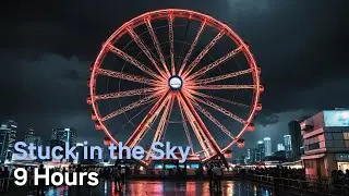 Lightning Strikes Osaka Ferris Wheel: 20 Trapped for 9 Hours