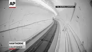 Elon Musk unveils Los Angeles tunnel for commuters