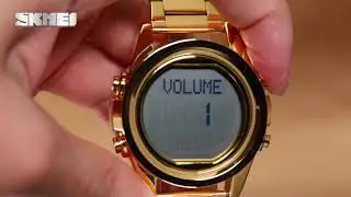 skmei 1667 Azan watch for Helping Muslim believers to accurately grasp the time and direction