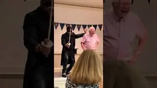 Grandpa acts too quickly 😂