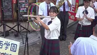 2024.10.12　大西学園中高等学校吹奏楽部　/　イダイモールまつり