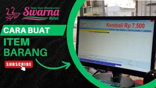 INPUT ITEM BARANG di aplikasi SID Retail PRO