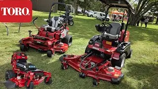 Toro E3200 Grounds master there new grandstand zero turn mowers