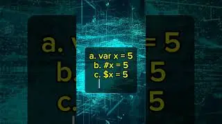 Which of the following is the correct way to declare a variable in Python?