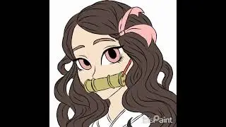 I drew nezuko in my artsyle #demonslayer