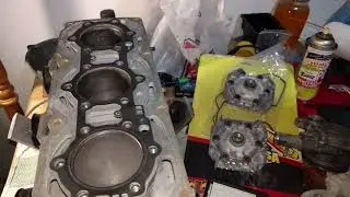 Install Cylinder Heads and Water Jacket Polaris XLT Snowmobile