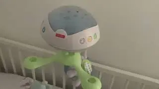 Karuzela Fisher Price z misiami dla niemowląt, carousel for babies na baterie