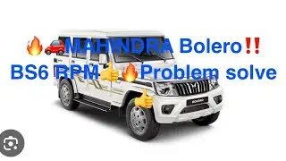 🔥🚗Mahindra bolero🔥bs6 RPM problem solve by Xtool👍🚗 fault code-P0107 and P0108🔥