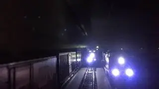 BNSF AC4400CW Flashing Ditchlights