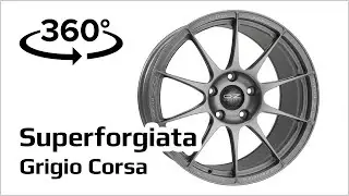 Jante alu OZ Superforgiata Grigio Corsa