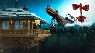 SONO SOPRAVVISSUTO a QUESTA FORESTA INFESTATA HORROR su MINECRAFT!!