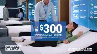 Presidents Day Mattress Sale at P.C. Richard & Son