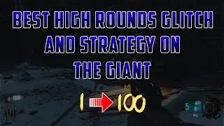 BO3 THE GIANT HIGH ROUND GLITCH/STRATEGY! BLACK OPS 3 ZOMBIES HIGH ROUND GLITCHES!