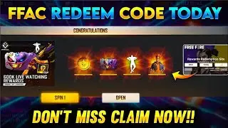 FFAC 600K Live Watching Milestone Rewards Redeem code | FFAC Rewards | Black Gamers Tamil #Shorts