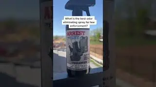 Get rid of odors on tactical gear, K-9's, vehicles, or body armor! Arrest My Vest Odor Eliminator!