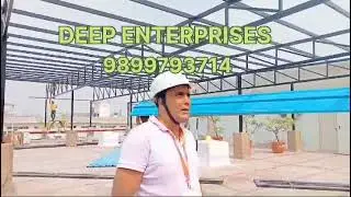 Deep Enterprises  Roof top shade Tin Shade contact no. 9899793714#metroshade#tinshade#property#shade