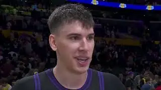 Jake Laravia PostGame Interview | Memphis Grizzlies vs Los Angeles Lakers