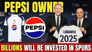 BREAKING! PEPSI OWNER EYES CLUB INVESTMENT; BOARD HOLDS LATE N17 TALKS TONIGHT! TOTTENHAM NEWS