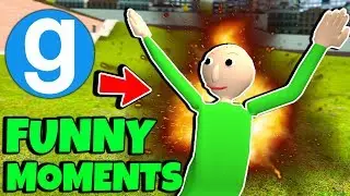 Brand New Exploding Baldi's Basics in Education and Learning Gmod Garry's Mod Sandbox #1