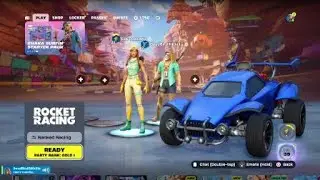 8th Place WINDY WAY Ranked Fortnite Rocket Racing