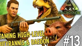 The Most CHAOTIC Tame Yet &ndash; Yutyrannus & Daeodon ! [Ragnarok E13] ARK ULTIMATE MOBILE EDITION