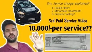 Honda WRV 3rd paid Service EXPLAINED | 30,000kms service