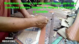 11COMO HACER Y CAMBIAR Pisos y largueros de VOCHO (Trazo de LARGUERO)S