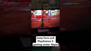 Jumpforce Ps5 PlayStation 5 gaming center Nakhipot lalitpur Nepal best place to play #gaming #ps5