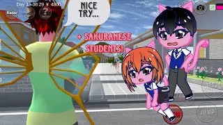 Tanjiro ASSASSINATED Miku and THESE Sakuranese students! - Sakura School Simulator S2