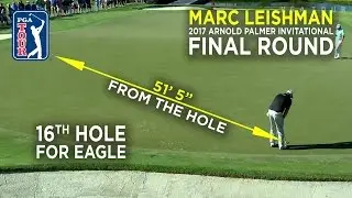 By the Numbers: Marc Leishman&rsquo;s clutch eagle at Arnold Palmer