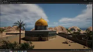Middle East City - Jerusalem (Palestine) like Level Design Unreal Engine 5