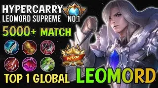 Leomord Supreme Gameplay!! Top 1 Global Leomord Best Build 2021 - Mobile Legends
