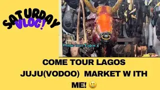 TRADITIONAL MARKET TOUR IN LAGOS, NIGERIA | RAW AFRICAN CULTURE IN DISPLAY | A DAY IN MY LIFE.