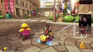 *MULTI W TURNIEJU STREAMER&Oacute;W MARIO KART*🏎️ 1/2